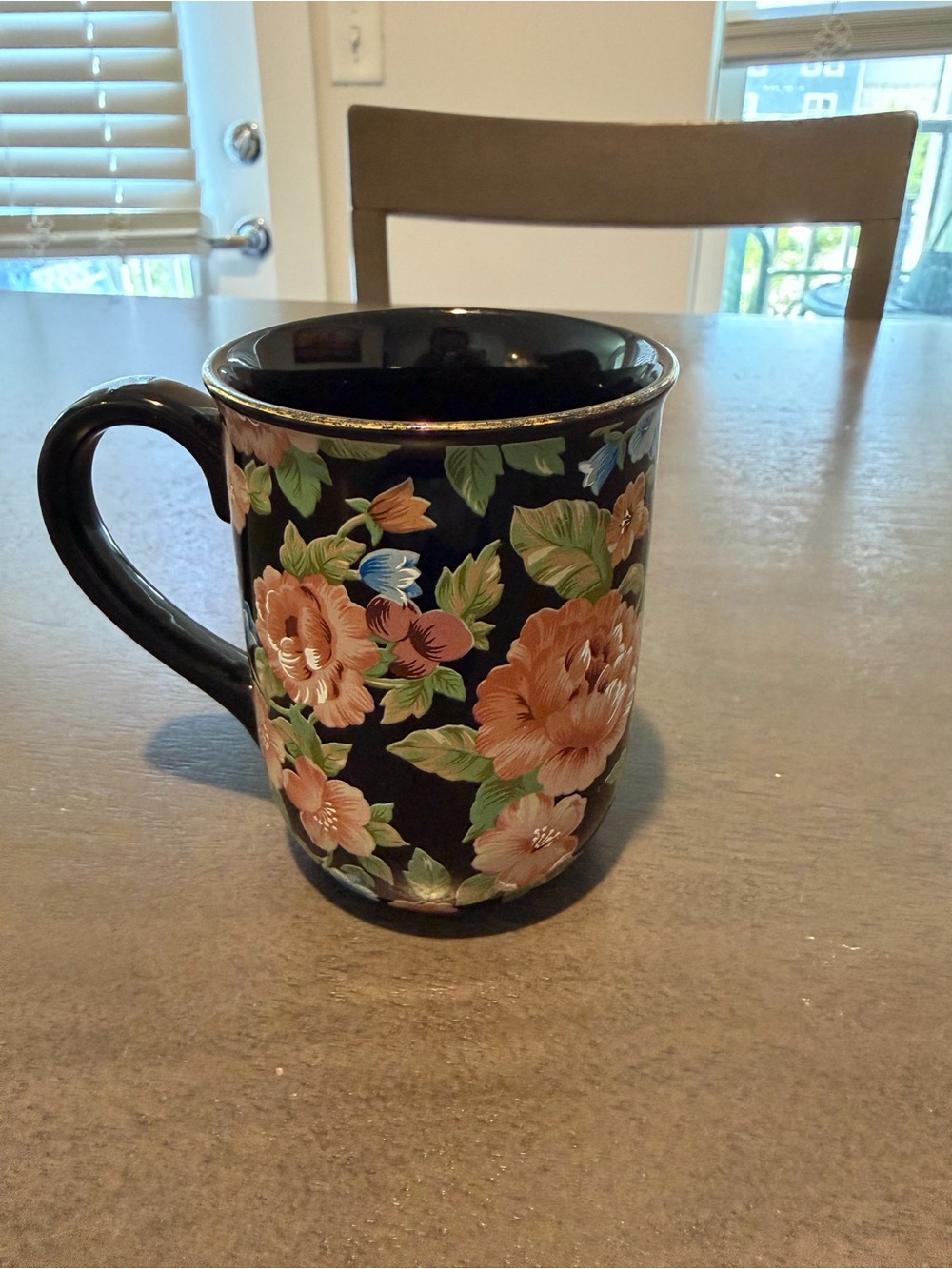 Vintage Otagiri "Floral Garden" mug from the Tavistock Collection, made in Japan